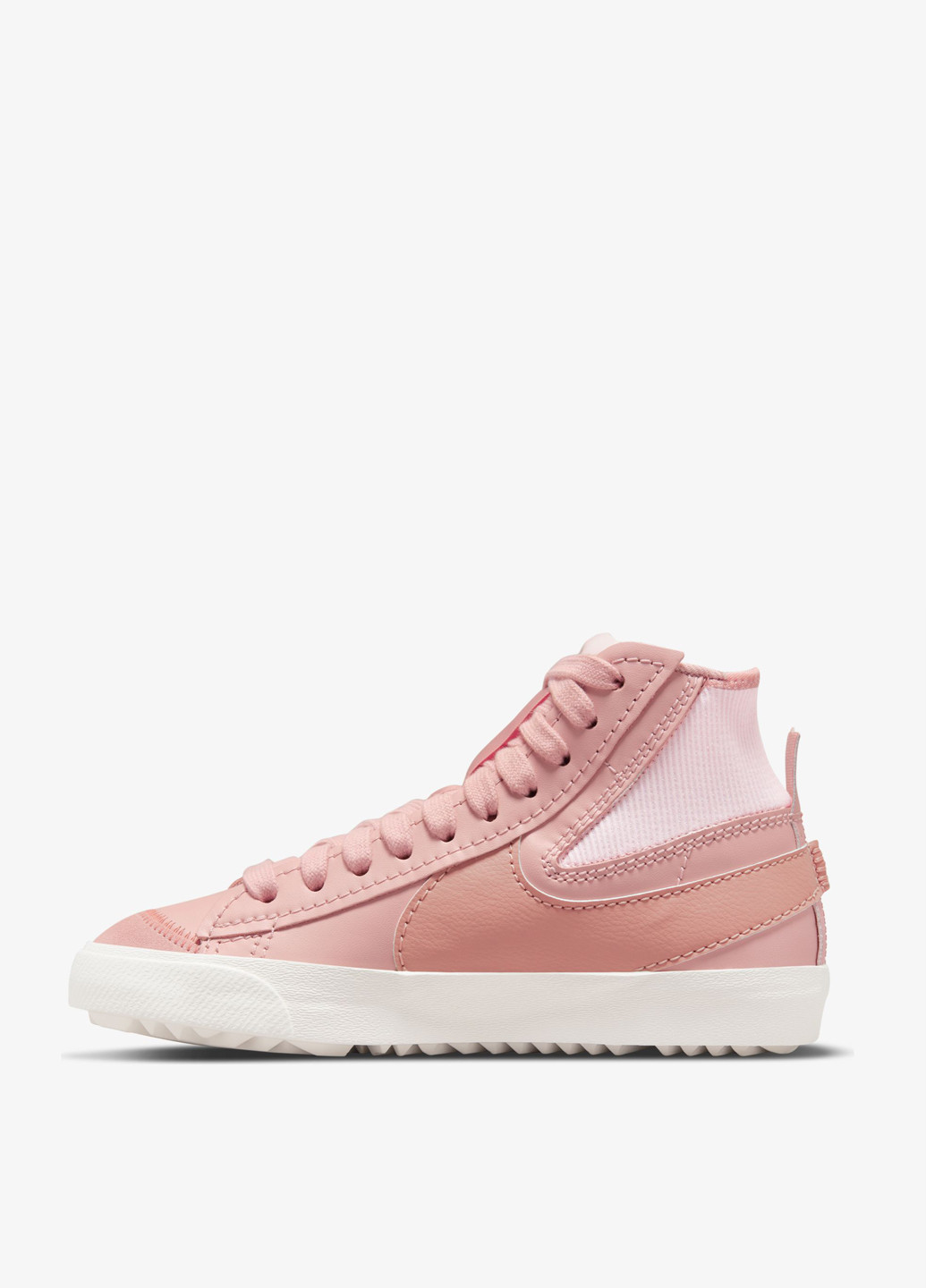 Розовые демисезонные кроссовки Nike BLAZER MID 77 JUMBO