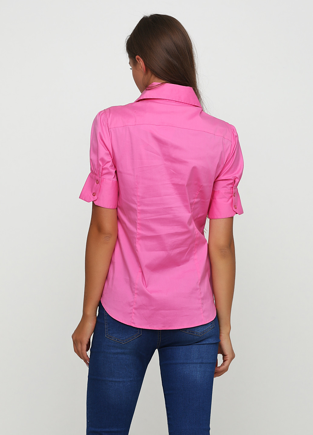 Розовая кэжуал рубашка Gant