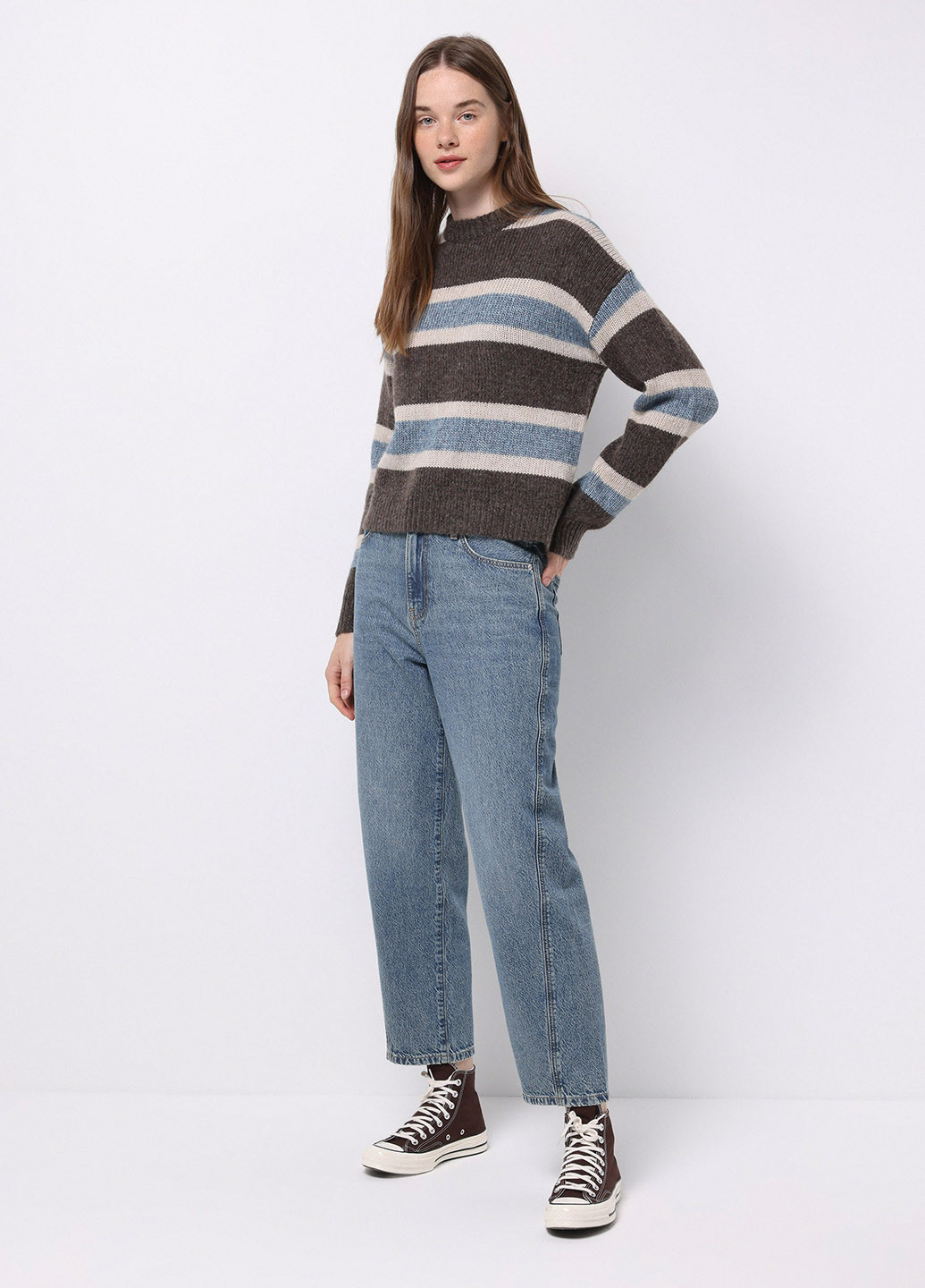 Комбінований зимовий джемпер джемпер Colin's