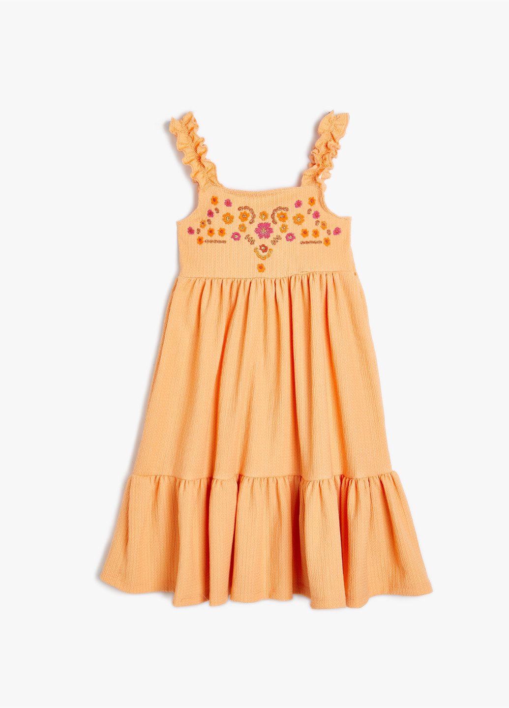 Светло-оранжевое платье KOTON (329698297)