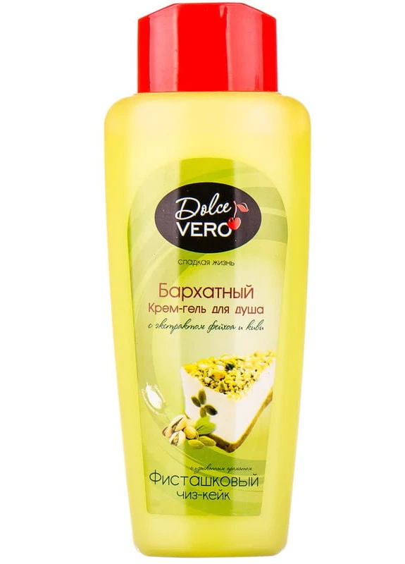 Крем-гель для душу Фісташковий чіз-кейк 330 мл Dolce Vero (248057412)