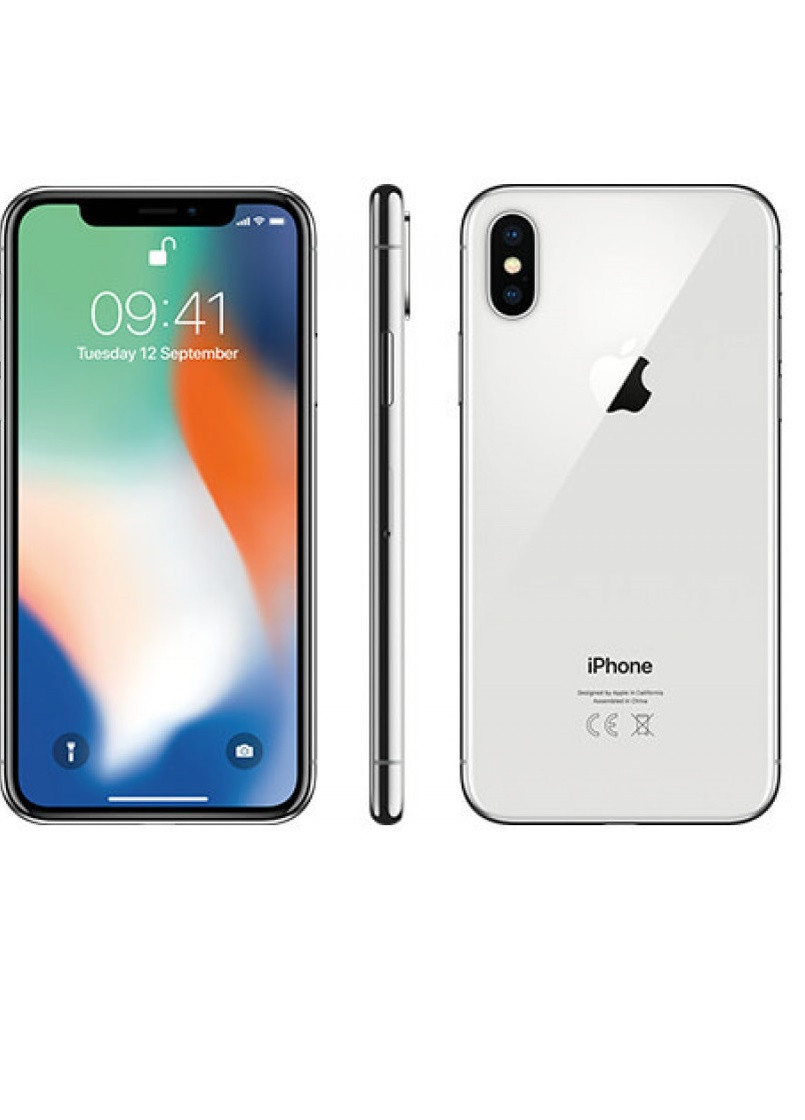 iPhone X 256Gb (Silver) (MQAG2) Apple (242115891)