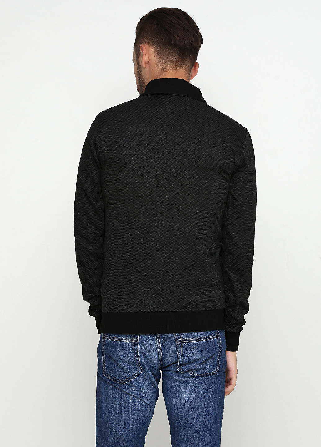 Чорний демісезонний пуловер пуловер MSY