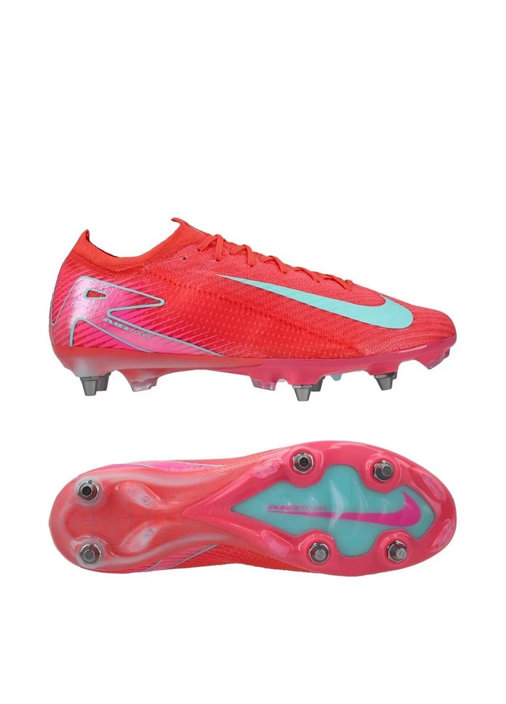 Красные бутсы zm vapor 16 elite sg-pro Nike