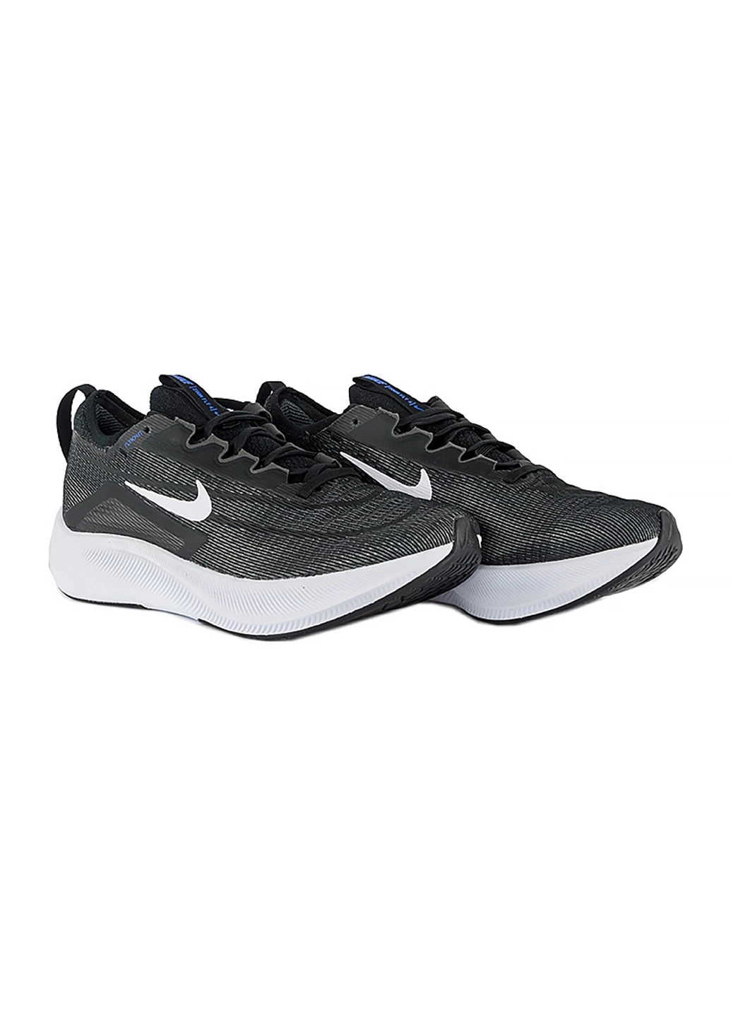 Чорні кросівки zoom fly 4 демісезон Nike