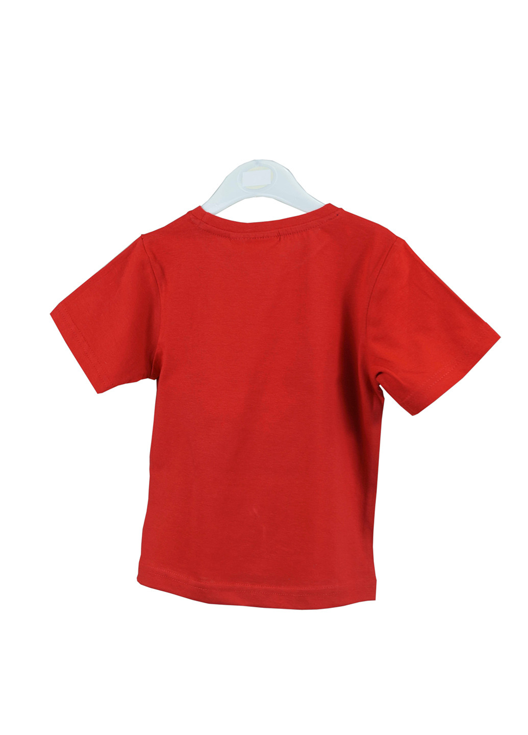 Красная летняя футболка с коротким рукавом Disney