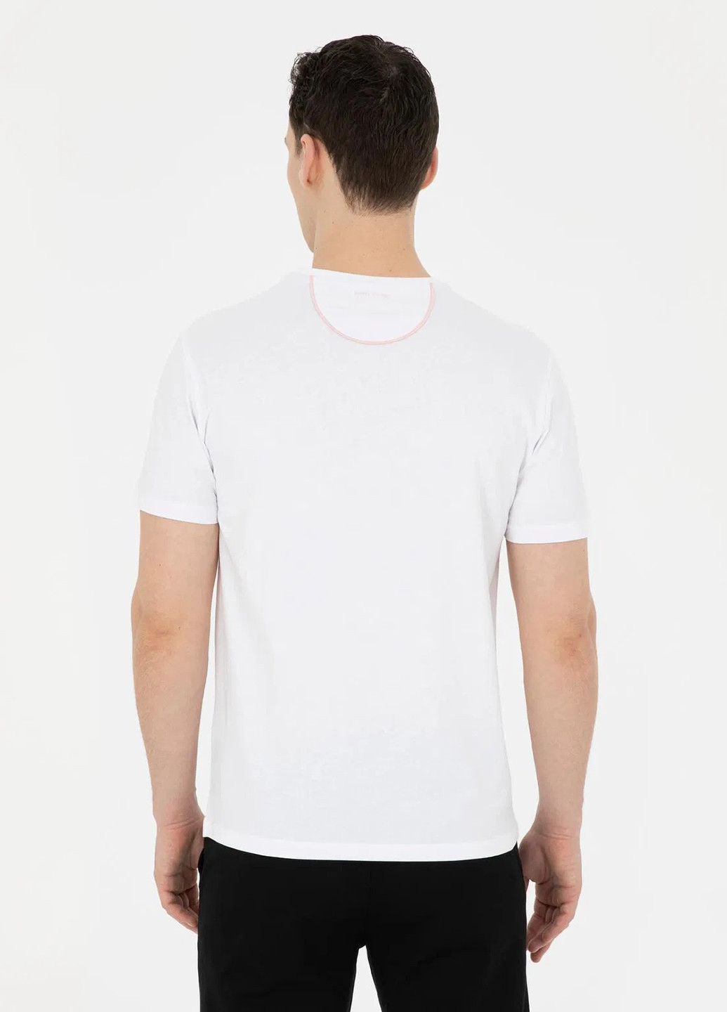 Белая футболка Pierre Cardin