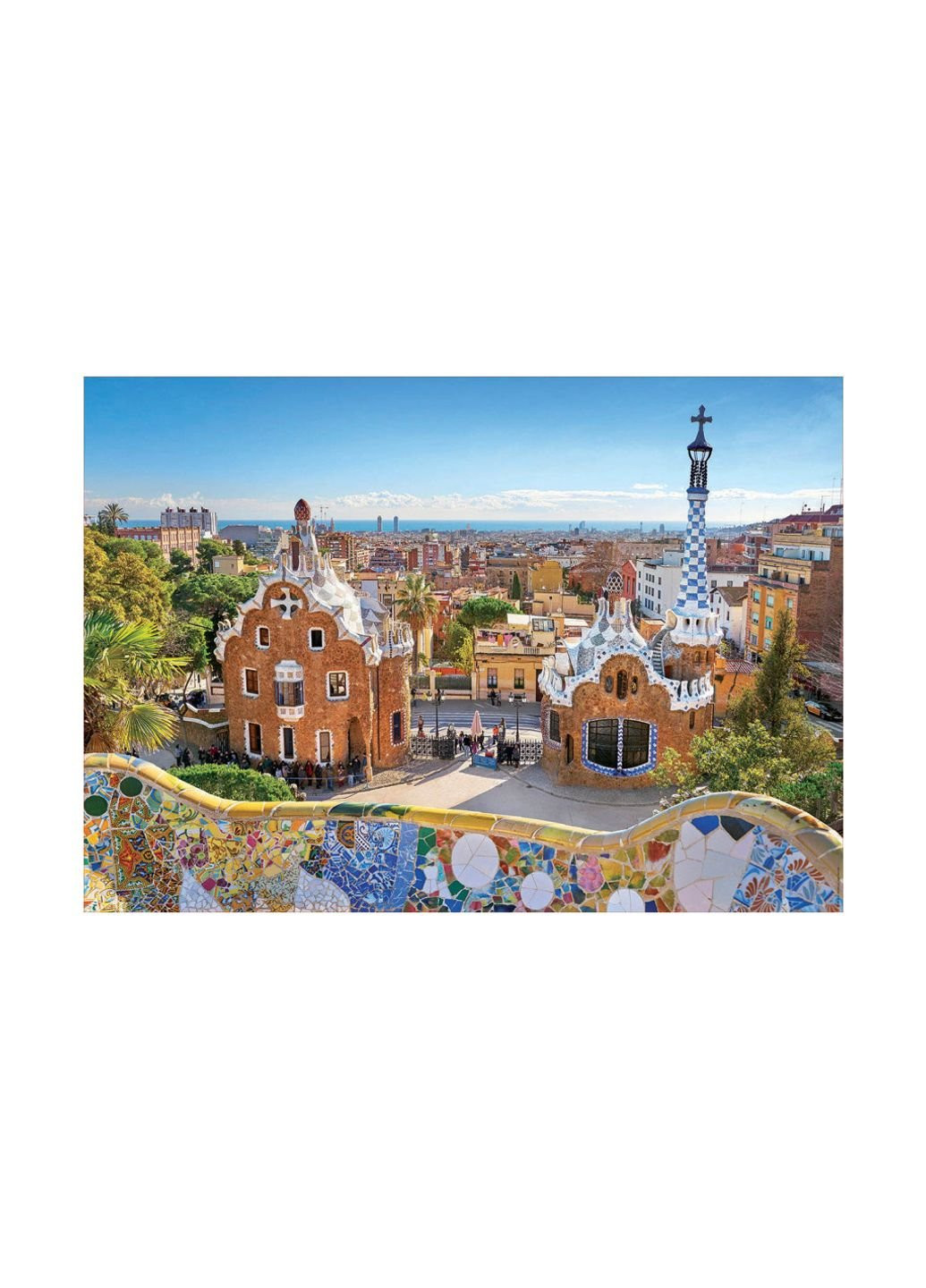 Пазл Барселона Парк Гуэль 1000 элементов (6336913) Educa (252406561)