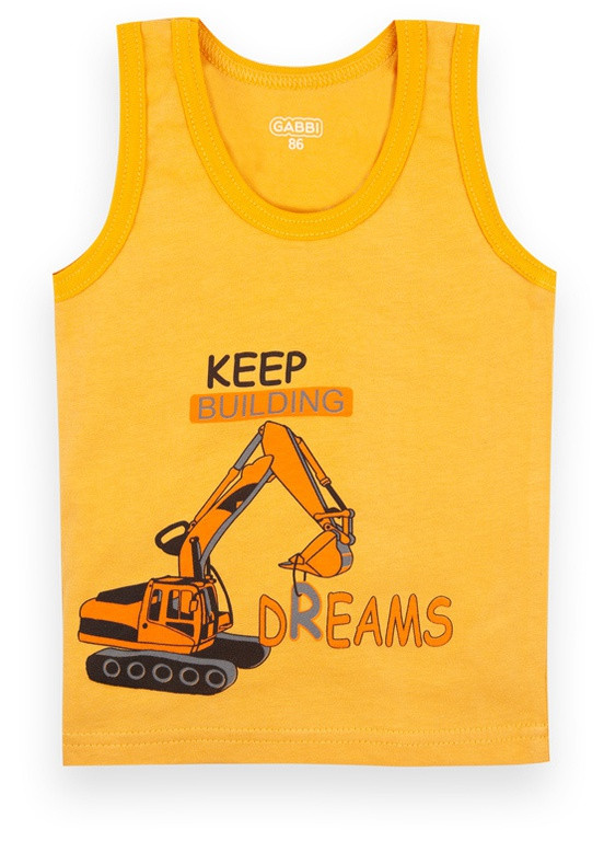 Детская майка для мальчика *Бум-бурум* Габби (233901910)