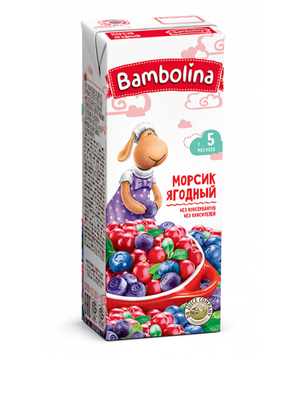 Морс ягодный, 200 мл Bambolina (151220140)