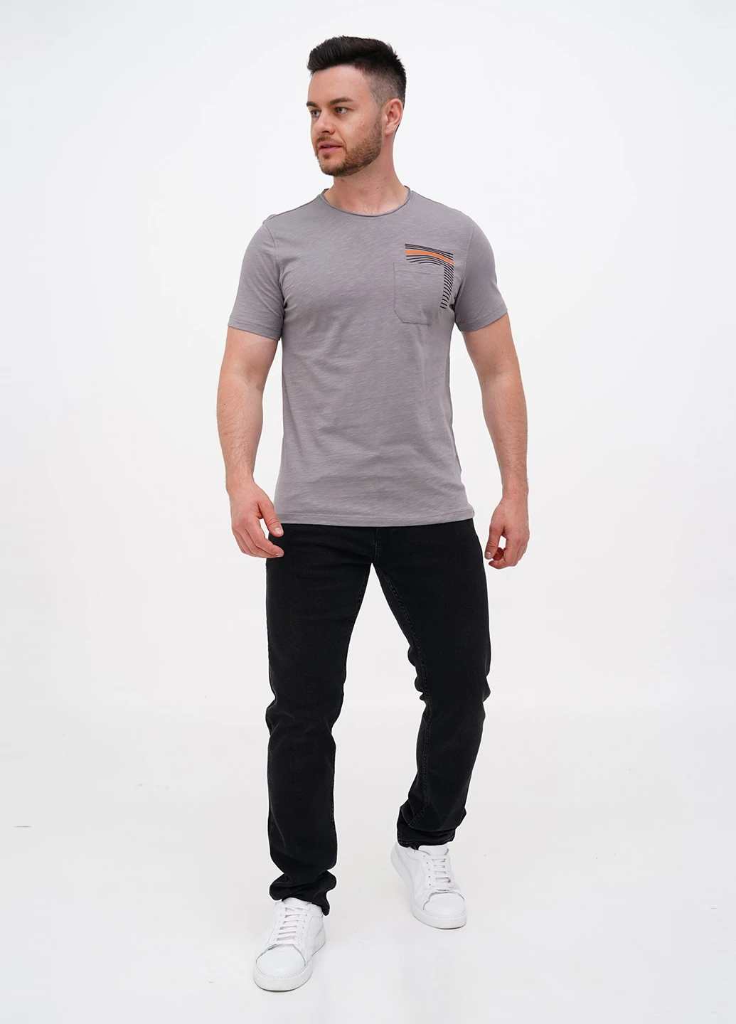 Сіра футболка Trend Collection