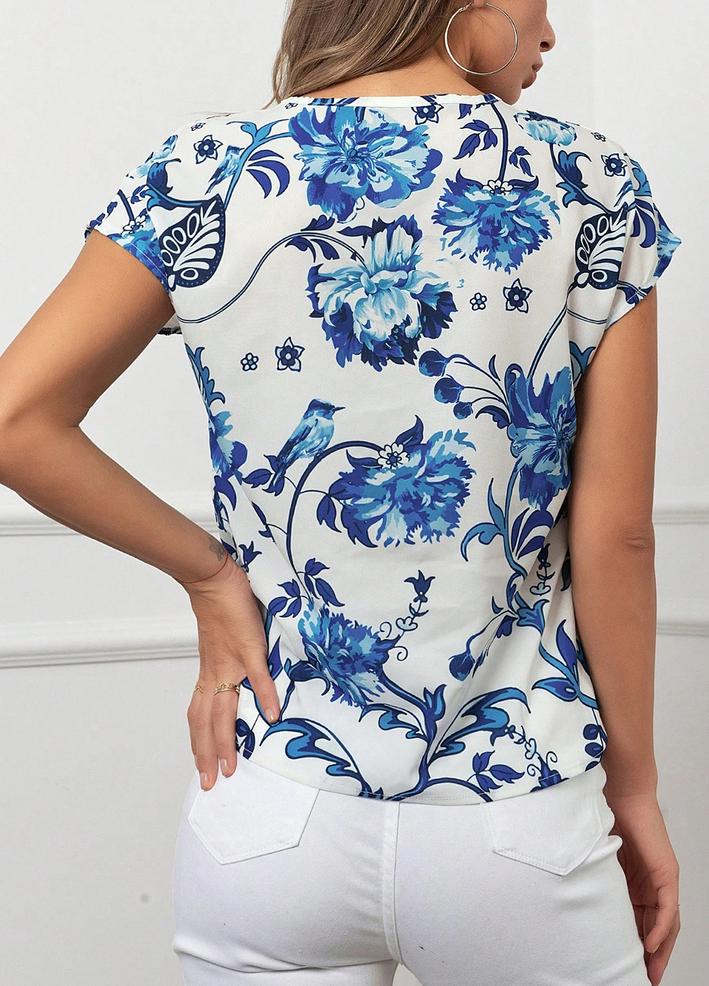 Комбінована блуза SHEIN