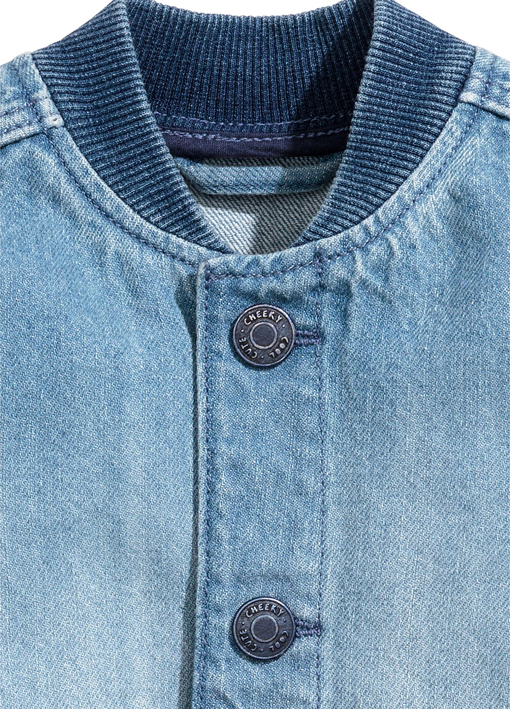 Синяя демисезонная куртка H&M