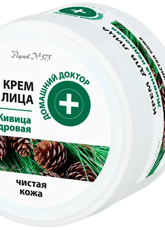 Домашний Доктор Крем для обличчя "Чиста шкіра. Живиця кедрова" Домашній Доктор — Крем, (248641499)