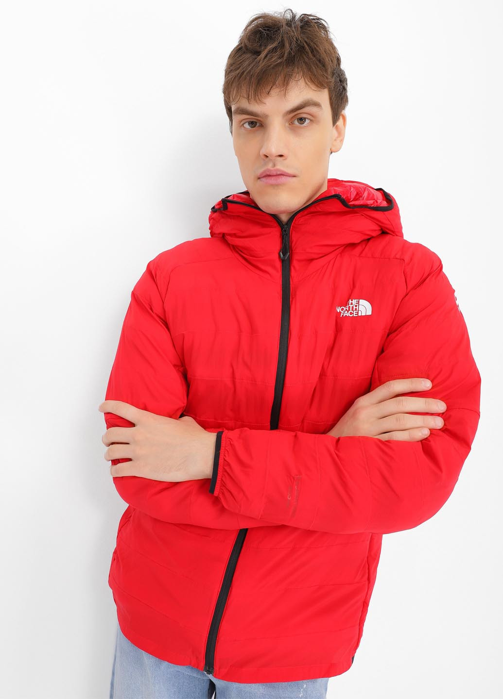 Красная зимняя куртка The North Face NF0A82VC6821