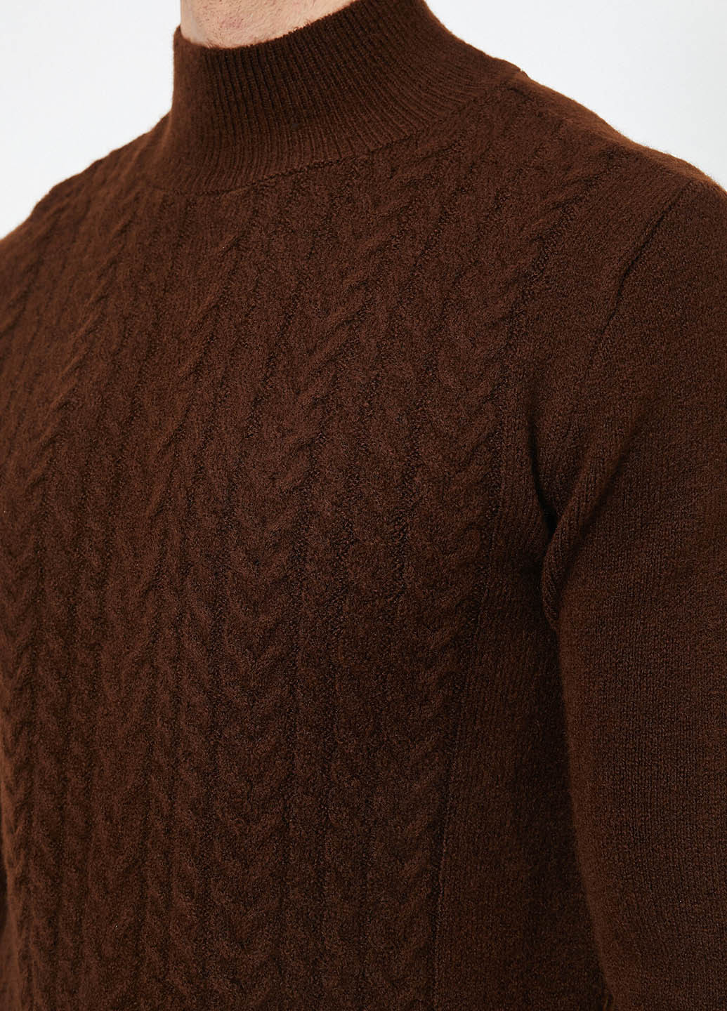 Коричневий демісезонний светр KOTON