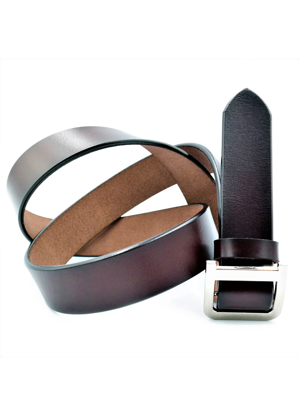 Жіночий шкіряний ремінь 110-115х3 см Weatro (210339077)