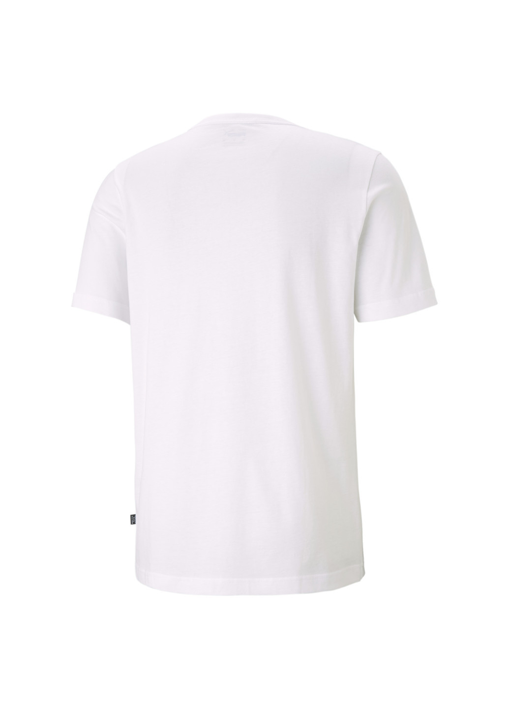 Біла футболка essentials small logo men's tee Puma