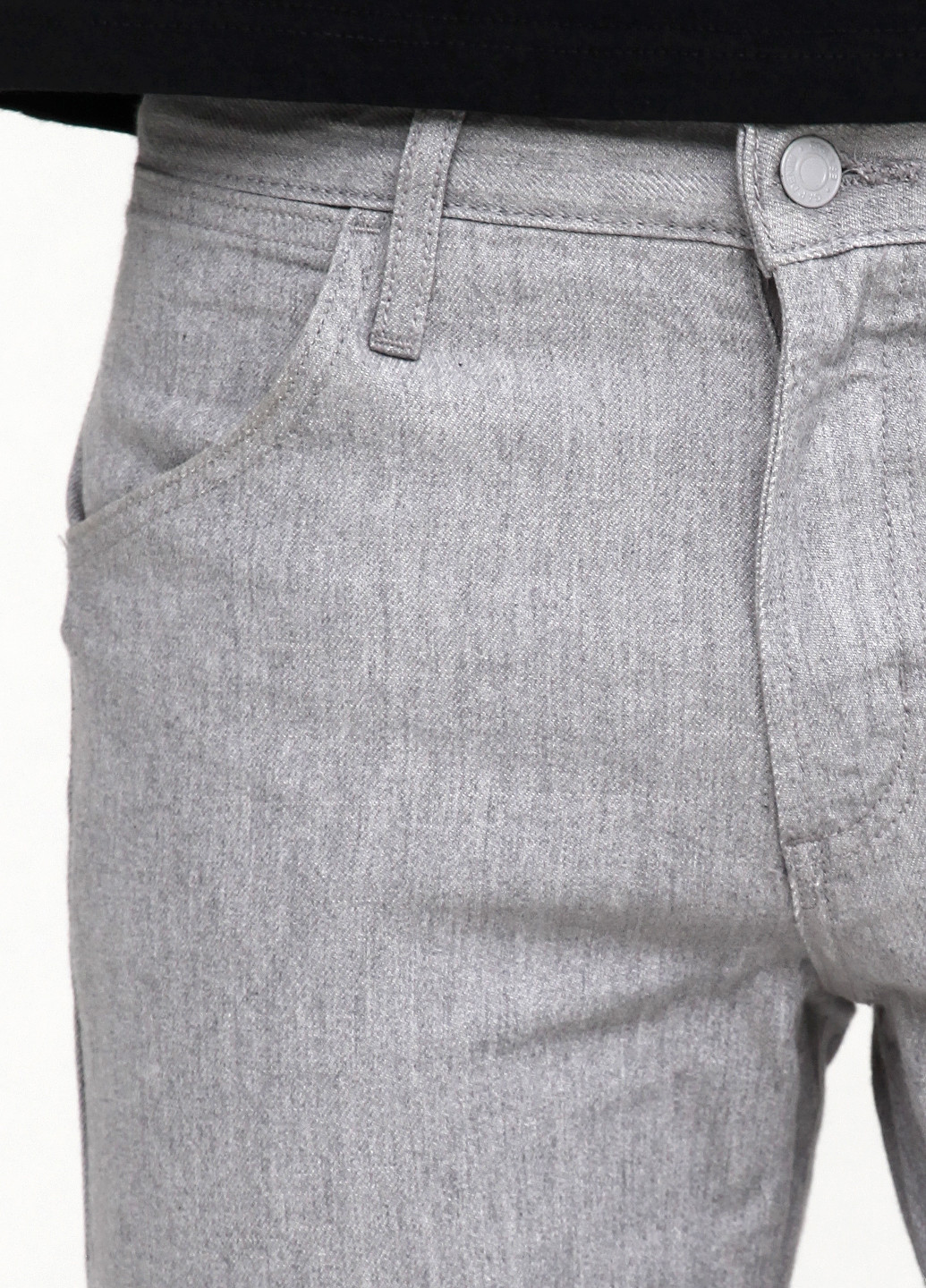 Серые кэжуал демисезонные брюки Gap