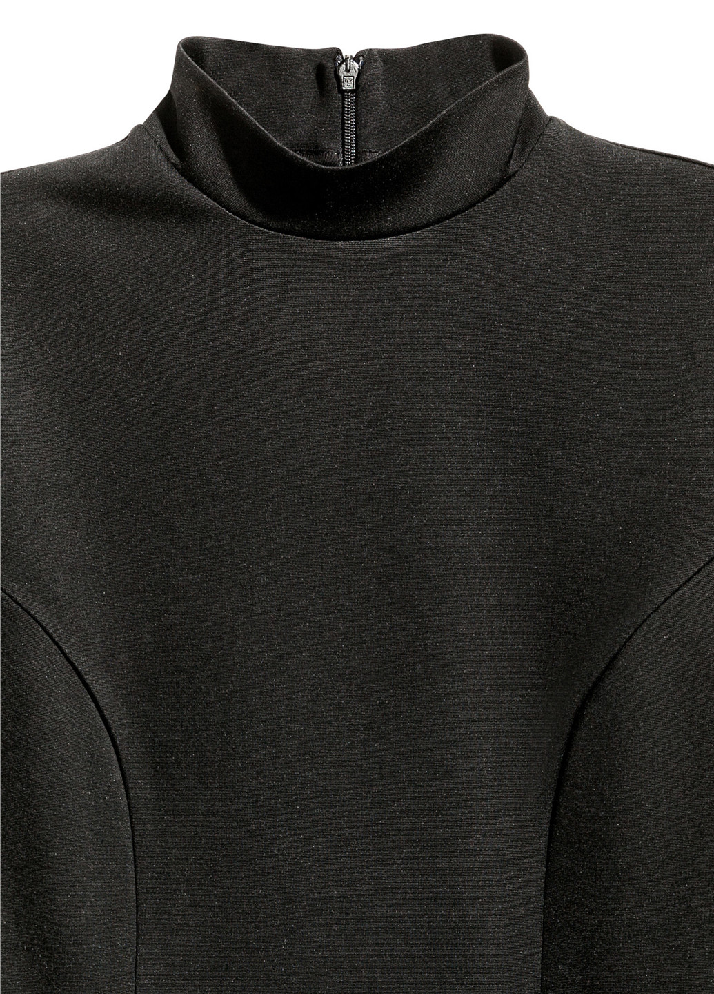 Черное кэжуал платье годе H&M однотонное
