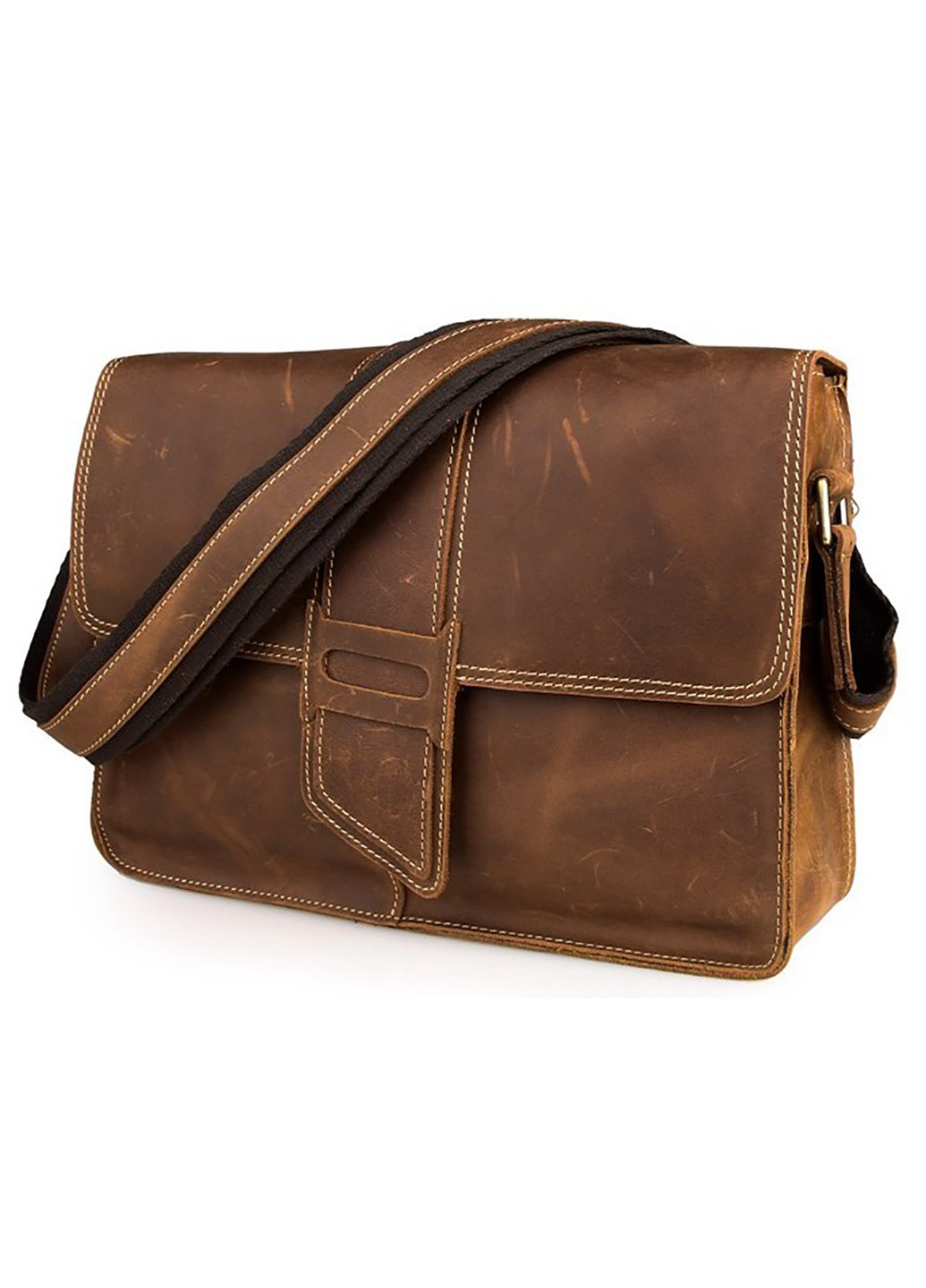 Чоловіча шкіряна сумка 30,5х22х7,5 см Vintage (229458718)