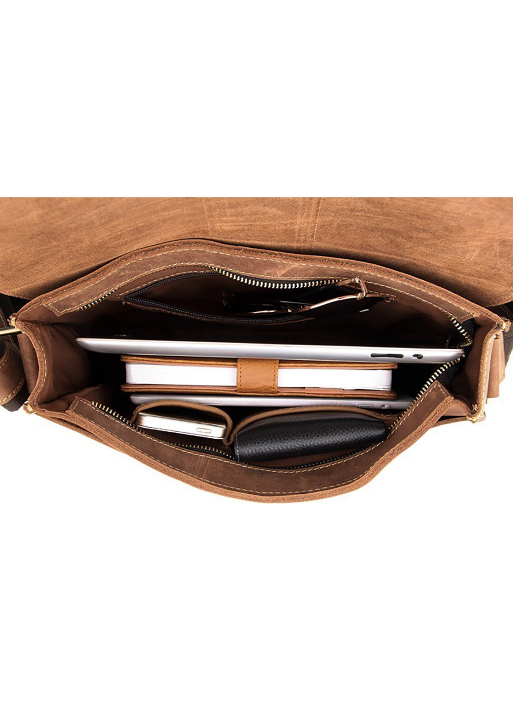 Чоловіча шкіряна сумка 30,5х22х7,5 см Vintage (229458718)