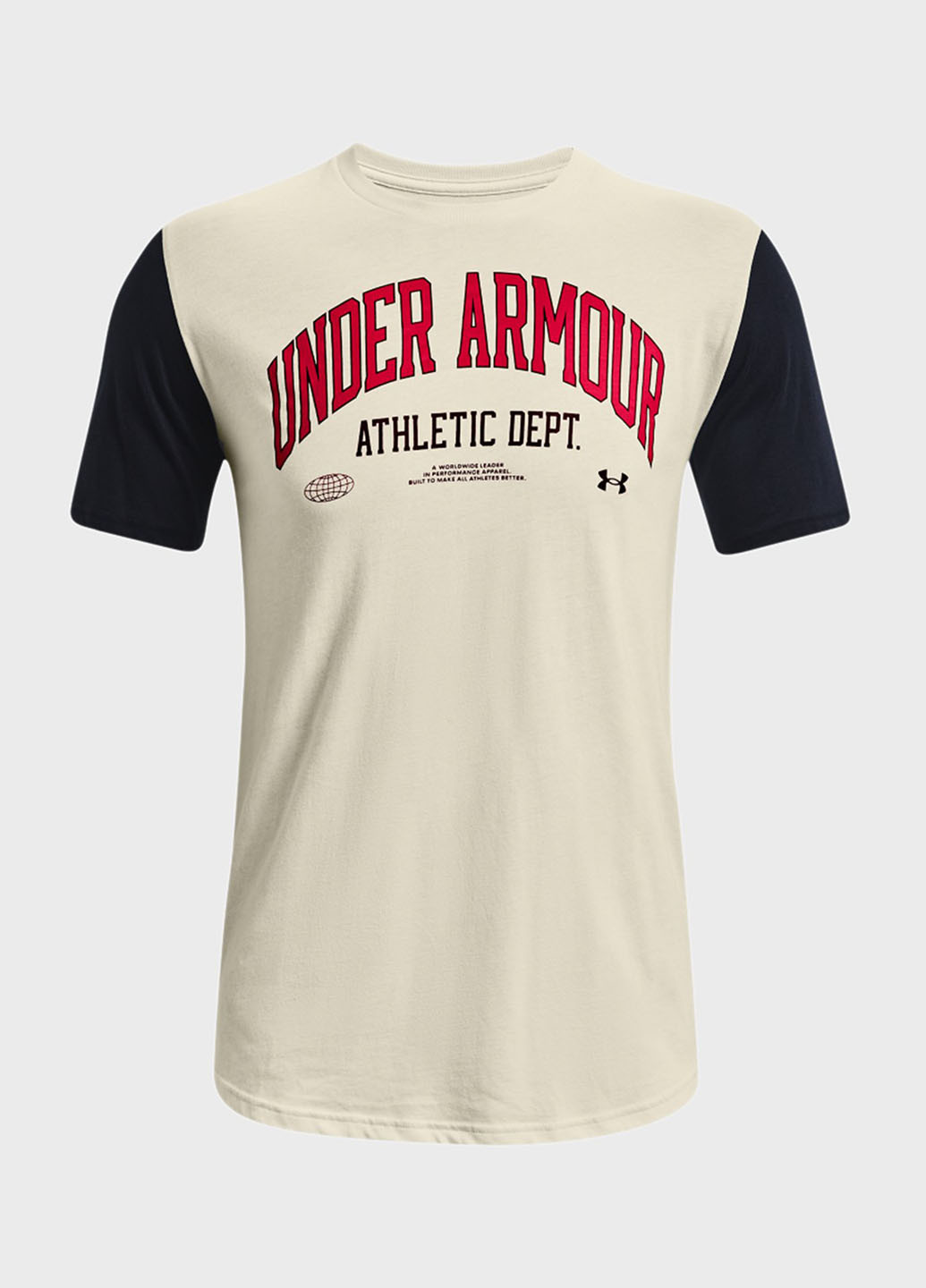 Бежевая футболка Under Armour