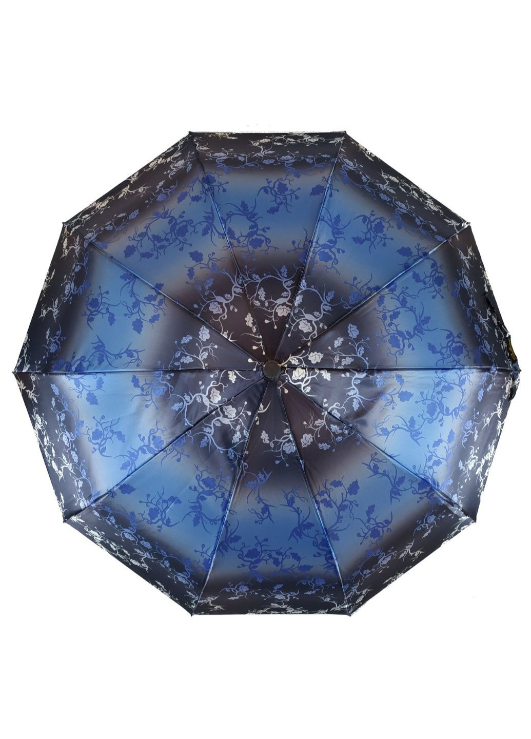 Синя парасолька напівавтоматична жіноча 102 см S&L (195705378)