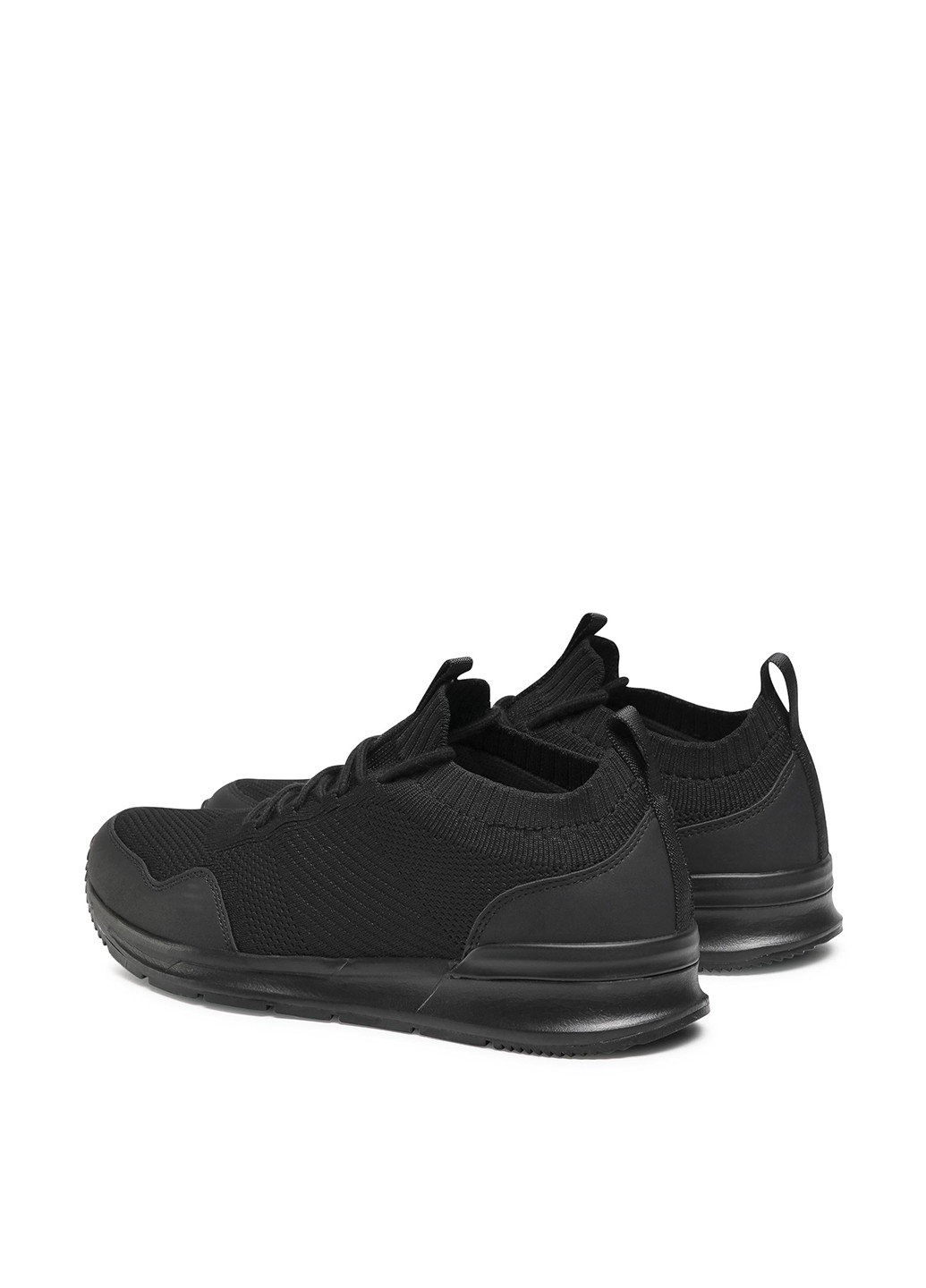 Черные демисезонные кроссовки mp07-01424-03 Lanetti