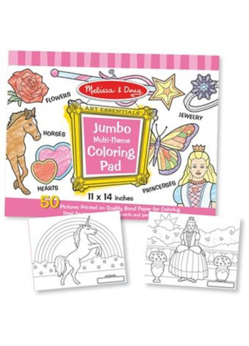 Набор для творчества Альбом раскрасок для девочек (MD4225) Melissa&Doug (254067855)