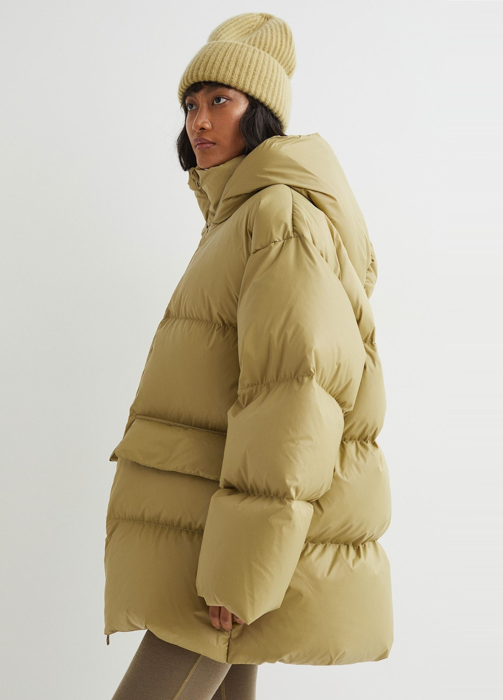Оливкова (хакі) куртка H&M