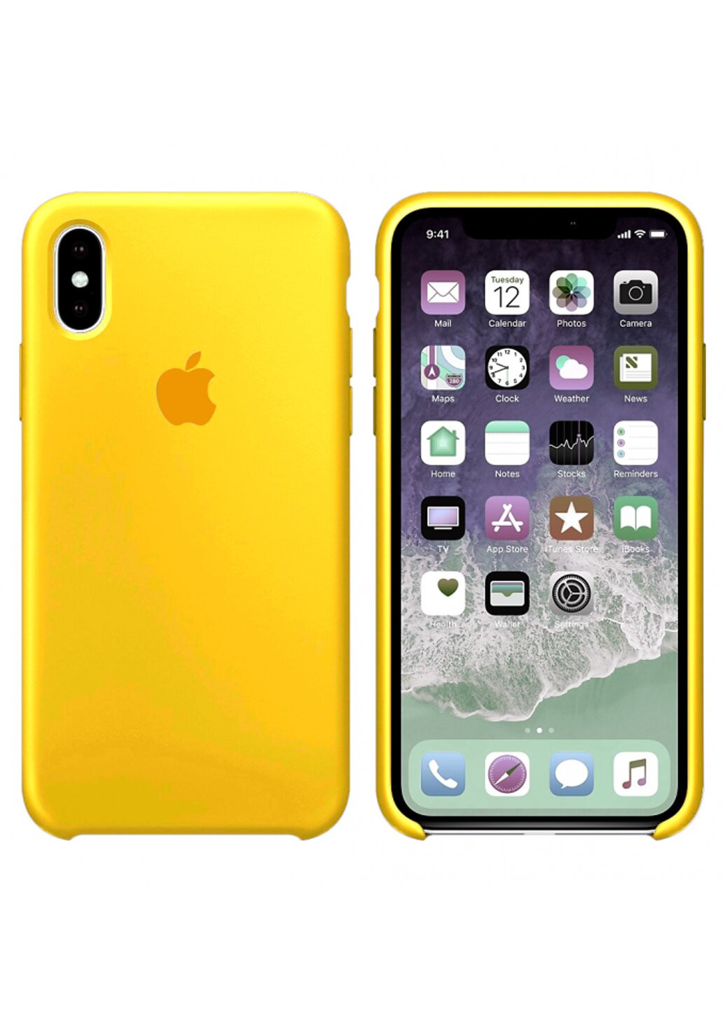Чехол Silicone Case для iPhone Xs Max Canary Yellow ARM (220821444)