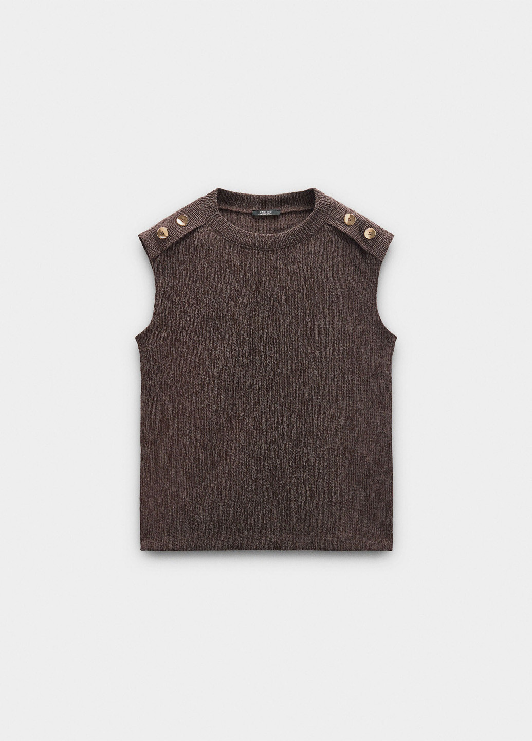 Коричневая блуза Parfois