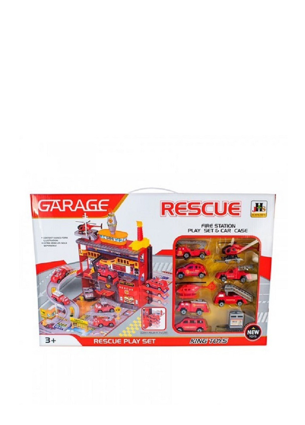 Паркинг Пожарная служба, 54х9х35 см Maya Toys (256231725)