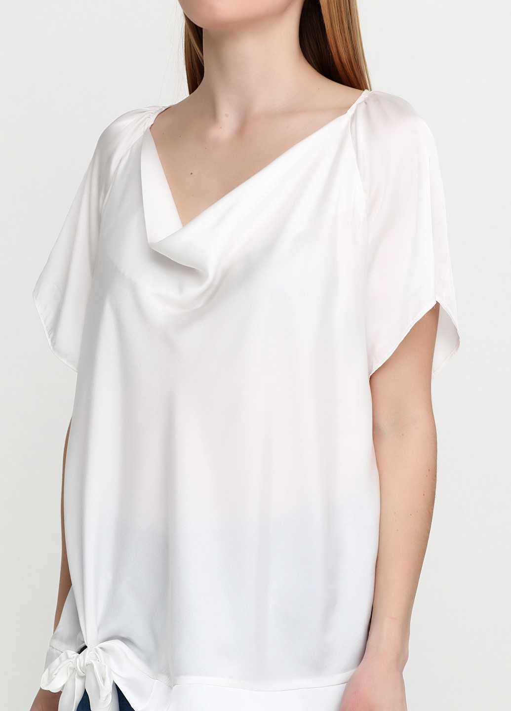Молочна літня блуза Stefanie L
