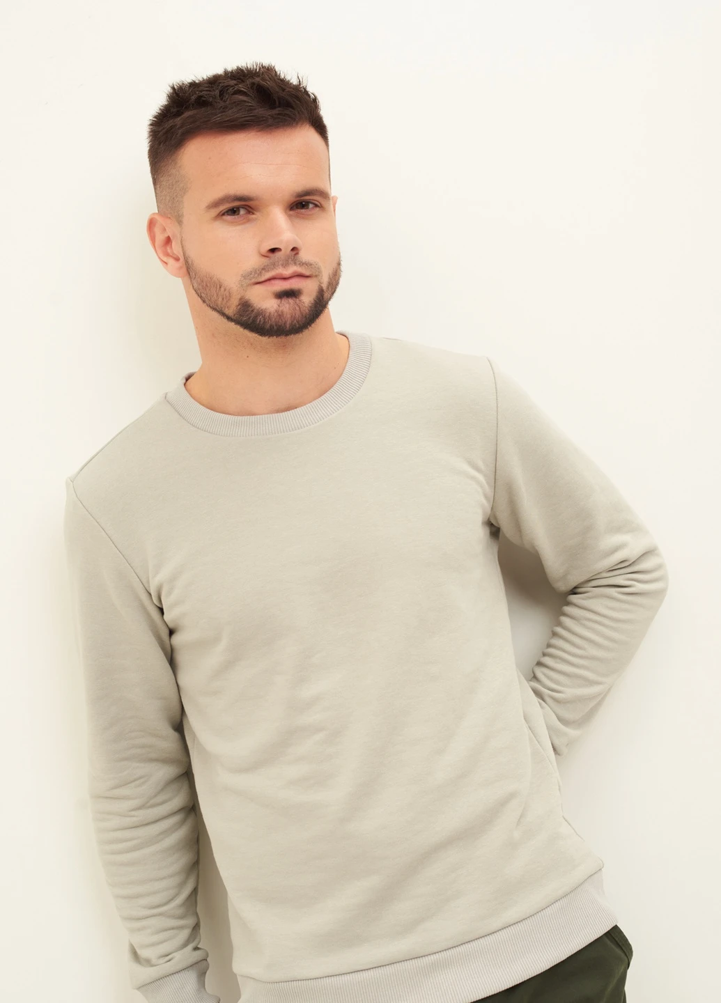 Серый реглан Breezy (253868275)