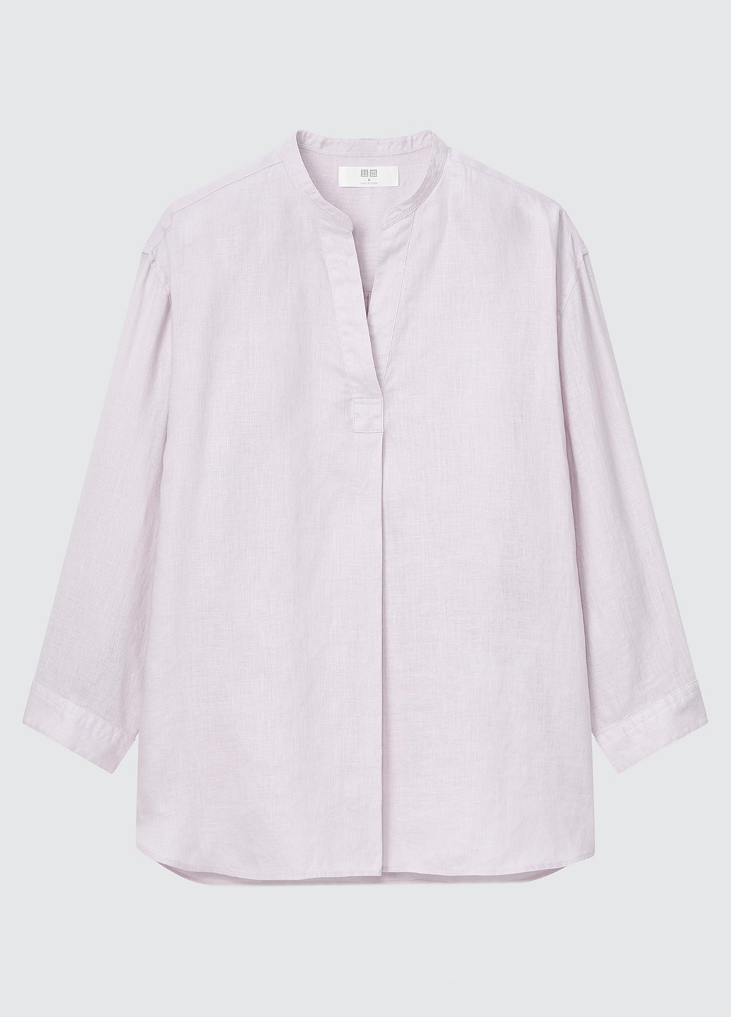 Светло-розовая демисезонная блуза Uniqlo