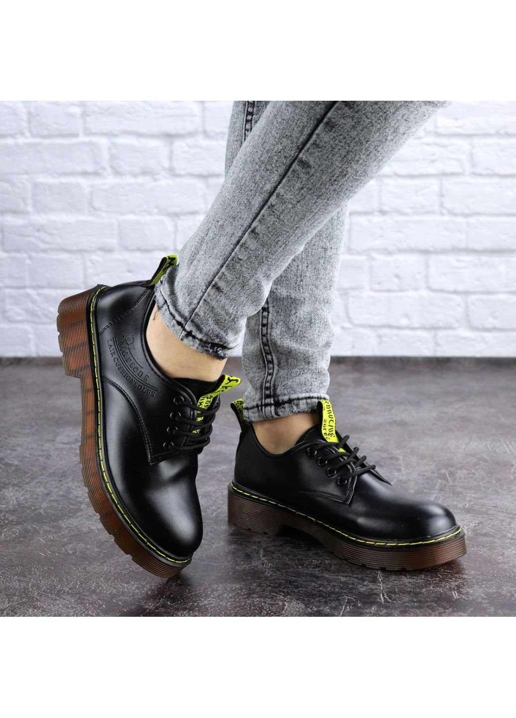 Жіночі туфлі на підборах Ron 1949 38 24 см Чорний Fashion (253195363)