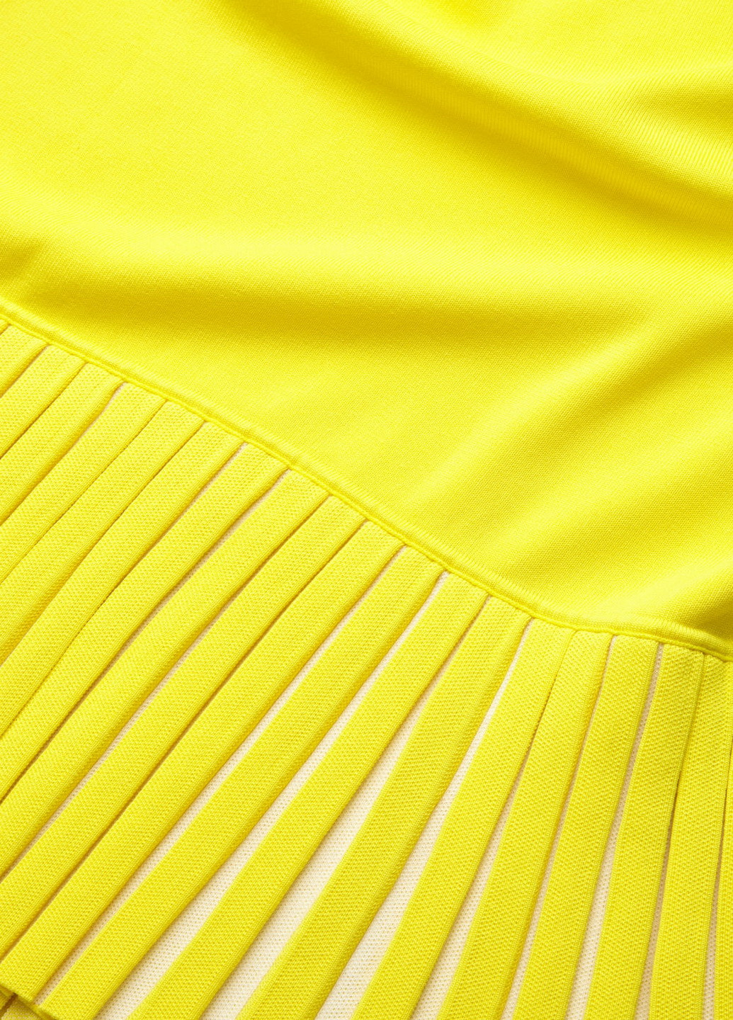 Желтая кэжуал юбка Cos клешированная