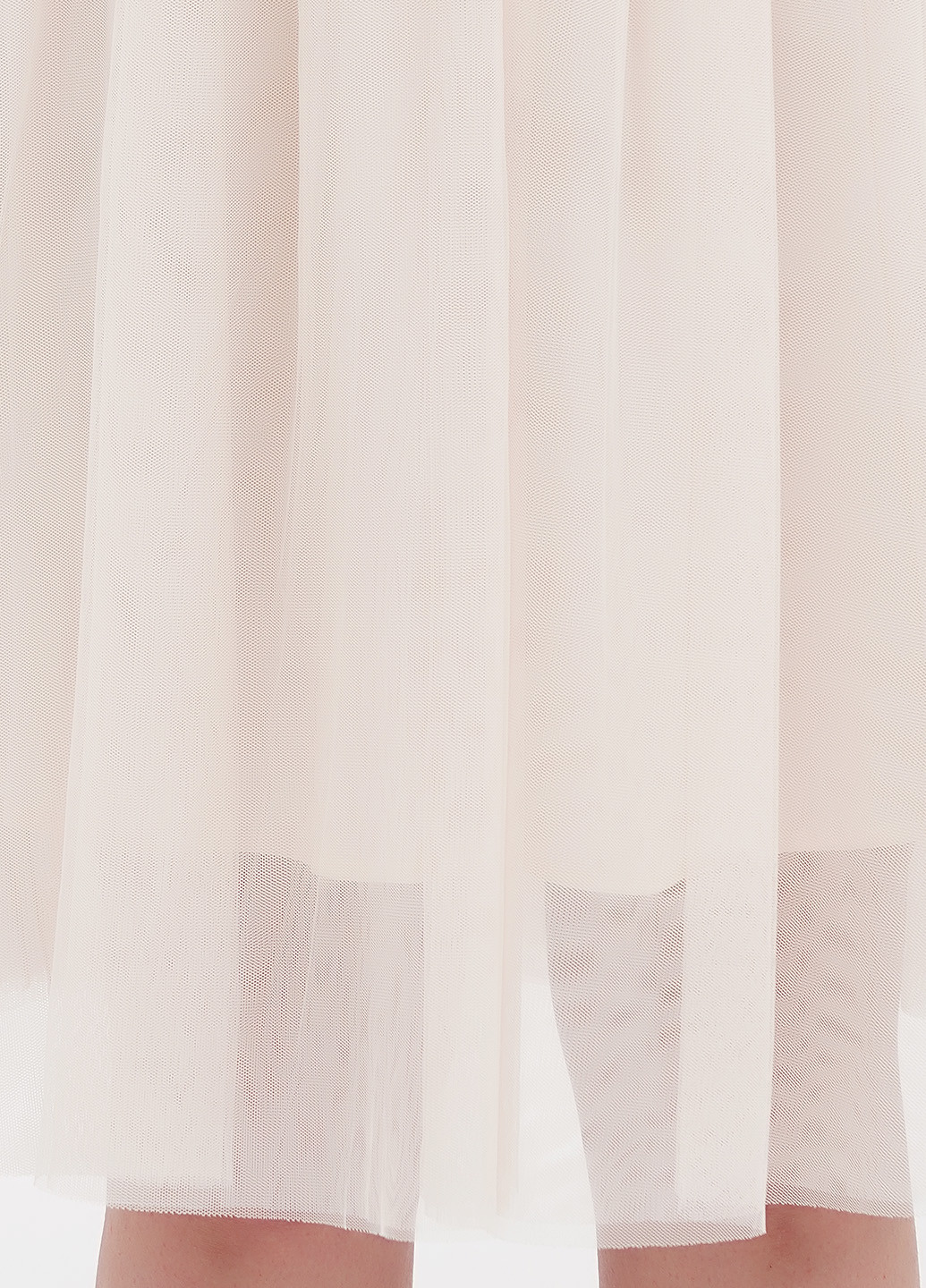 Бежевая кэжуал однотонная юбка Orsay клешированная