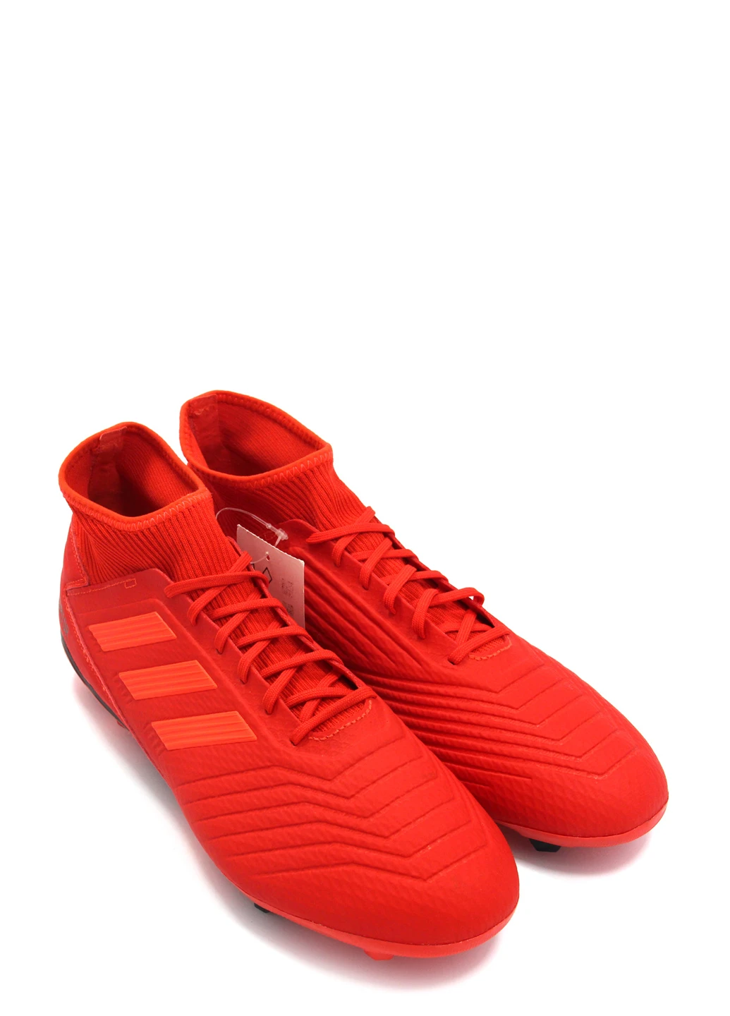 Красные мужские бутсы predator 19.3 fg adidas