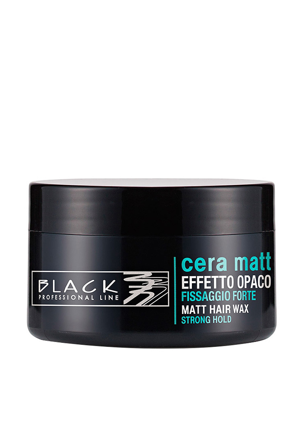 Віск для волосся Cera Matt Effetto Opaco Wax, 100 мл Black Professional Line (202408328)
