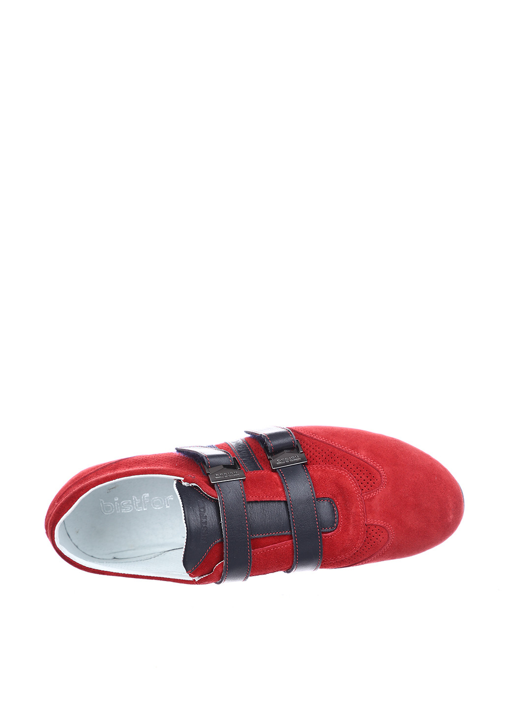 Красные спортивные туфли Bistfor на липучке