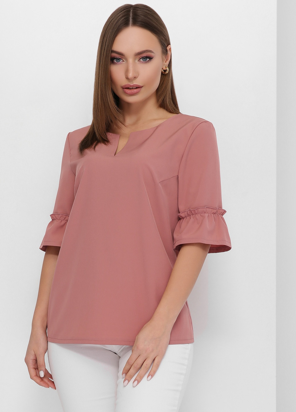Рожева літня блузка MSM