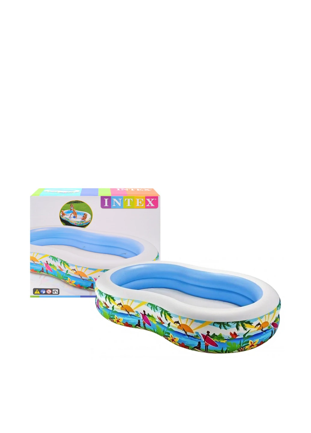 Басейн, 40х40х20 см Intex (220610949)