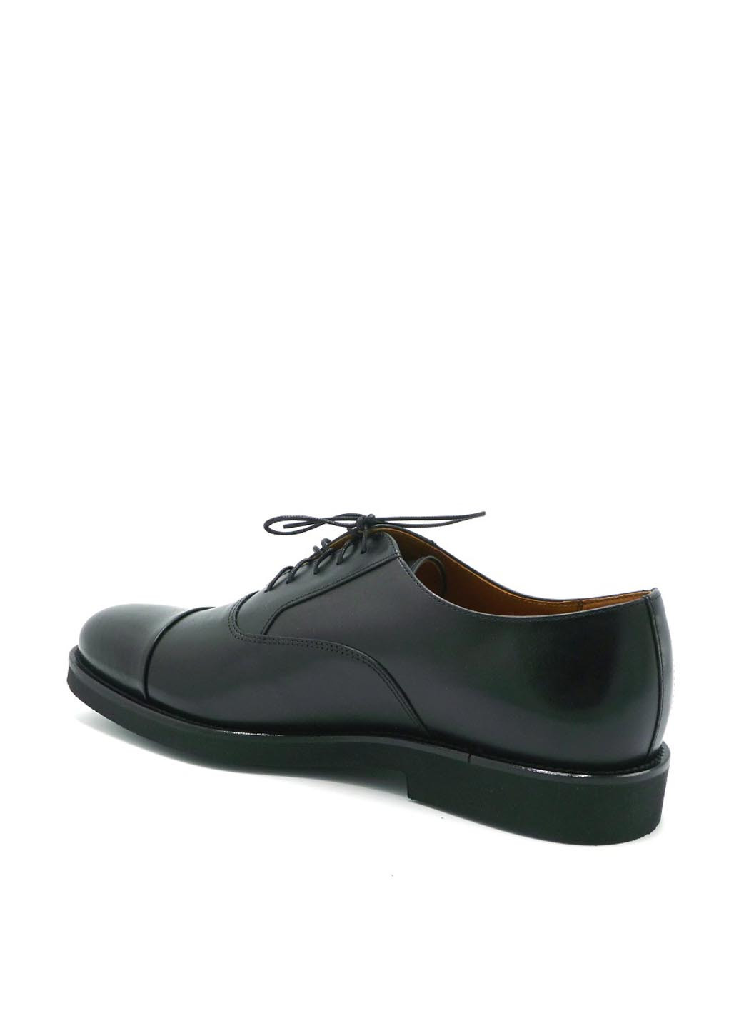 Черные классические туфли Rylko на шнурках