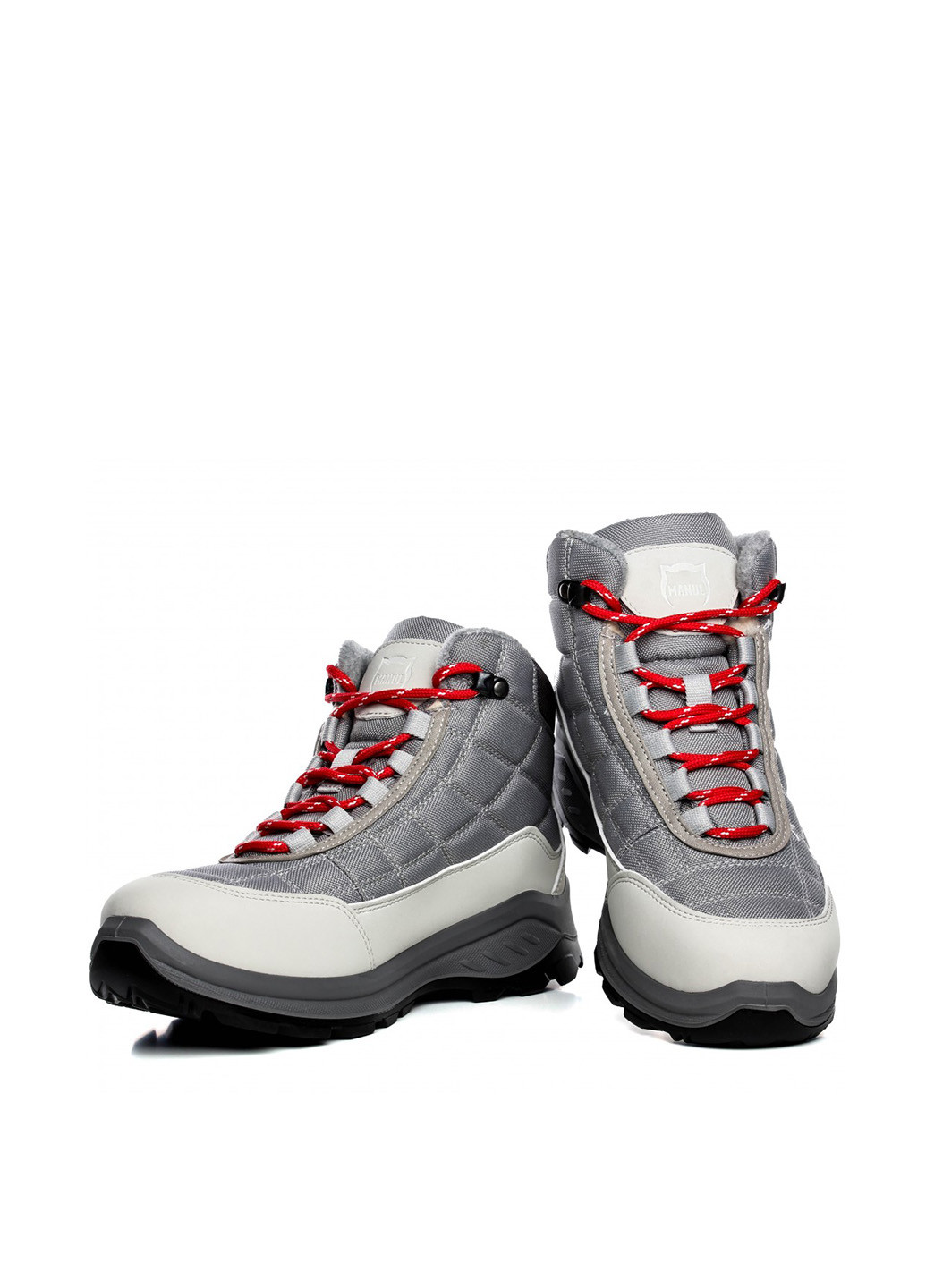 Зимние ботинки Manul с тиснением, с логотипом тканевые