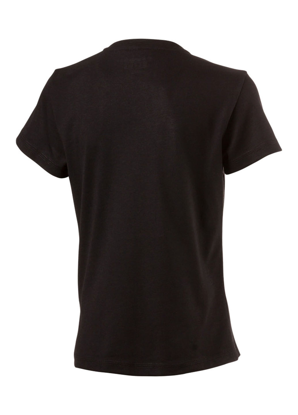 Черная летняя футболка с коротким рукавом Energetics
