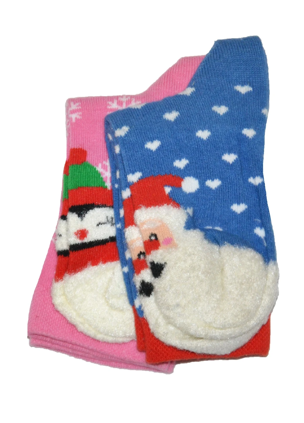 Комбинированные носки (2 пары) Young Style новогодние (249911526)