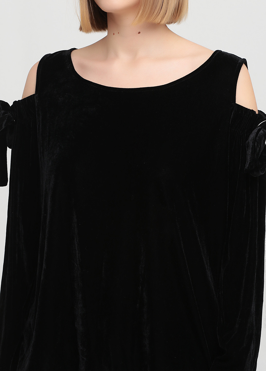 Черная демисезонная блуза Reserved